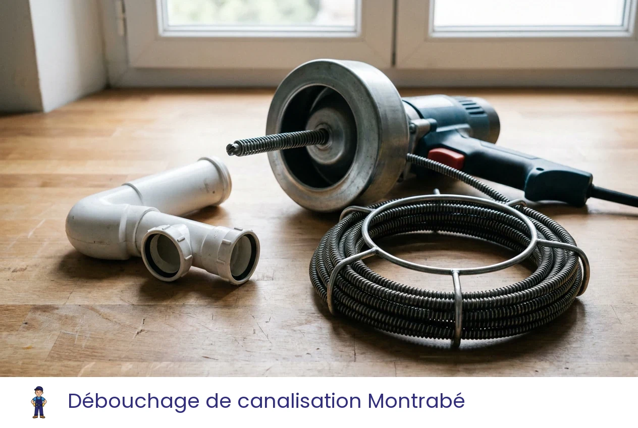 Débouchage de canalisation à Montrabé