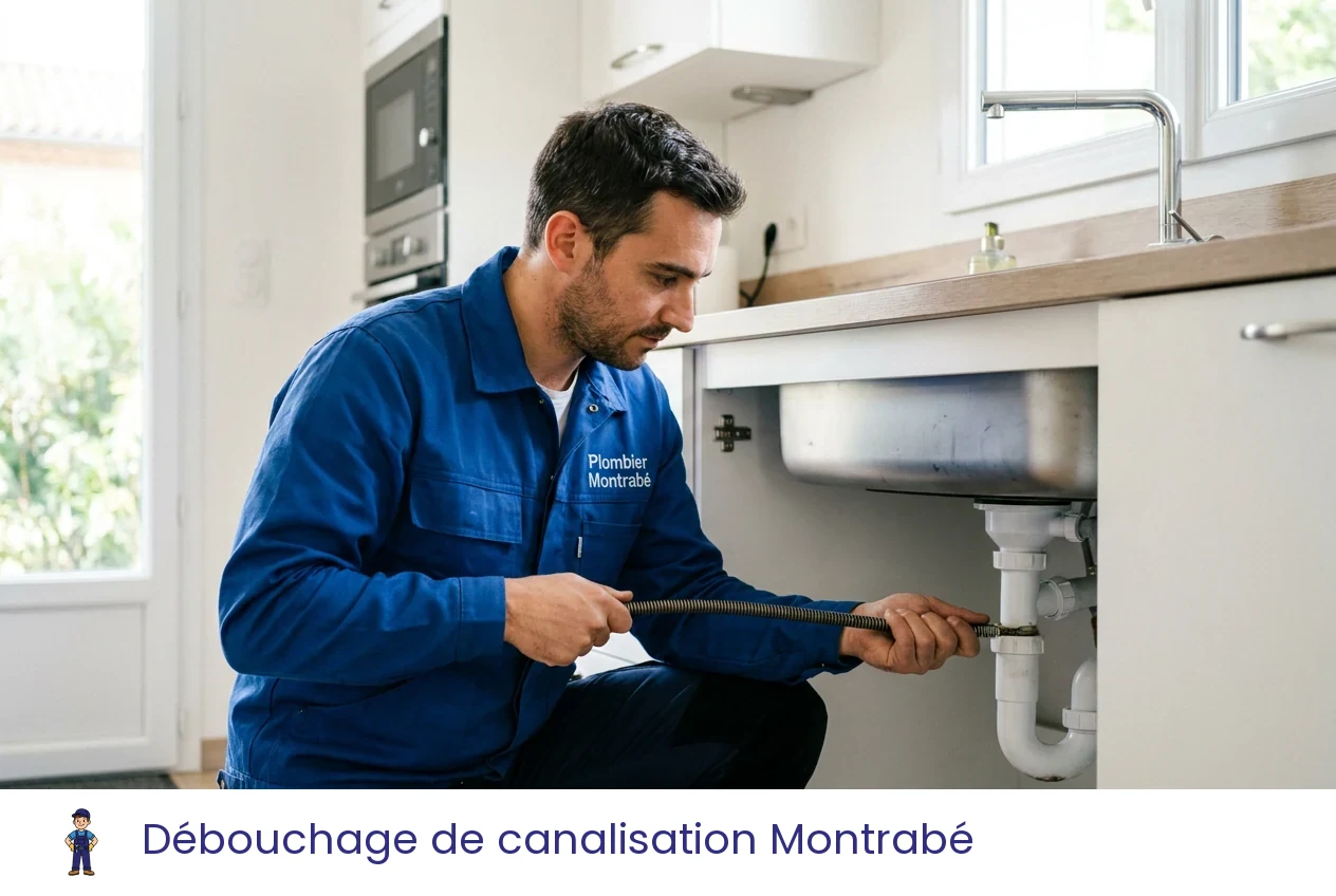 Débouchage de canalisation à Montrabé