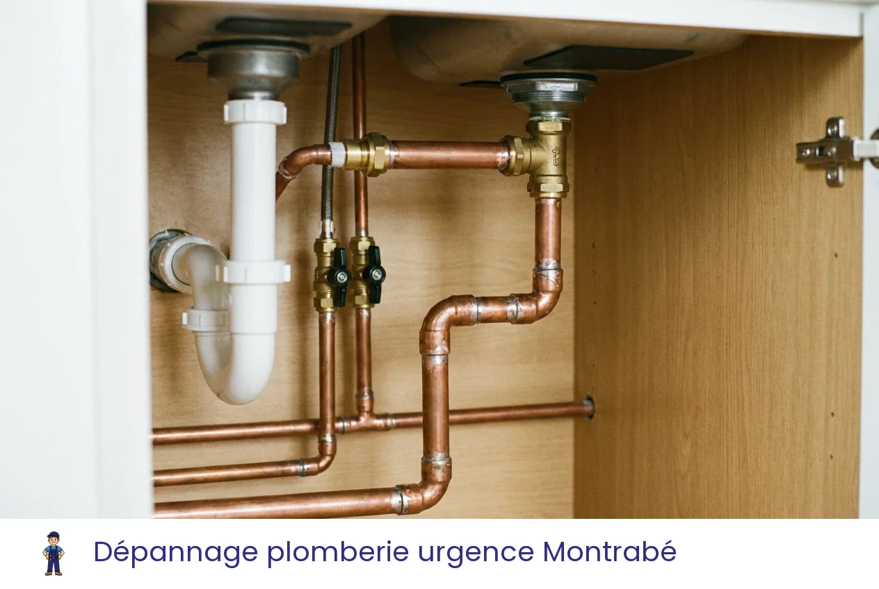 Dépannage plomberie urgence à Montrabé