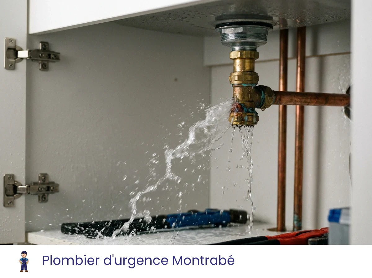 Plombier d'urgence à Montrabé