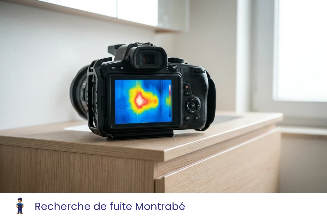 Recherche de fuite à Montrabé