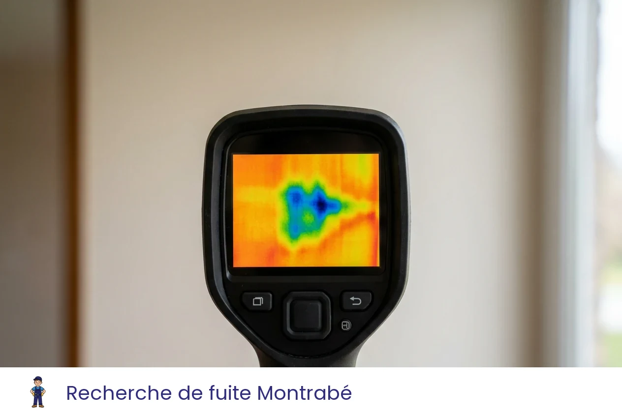 Recherche de fuite à Montrabé