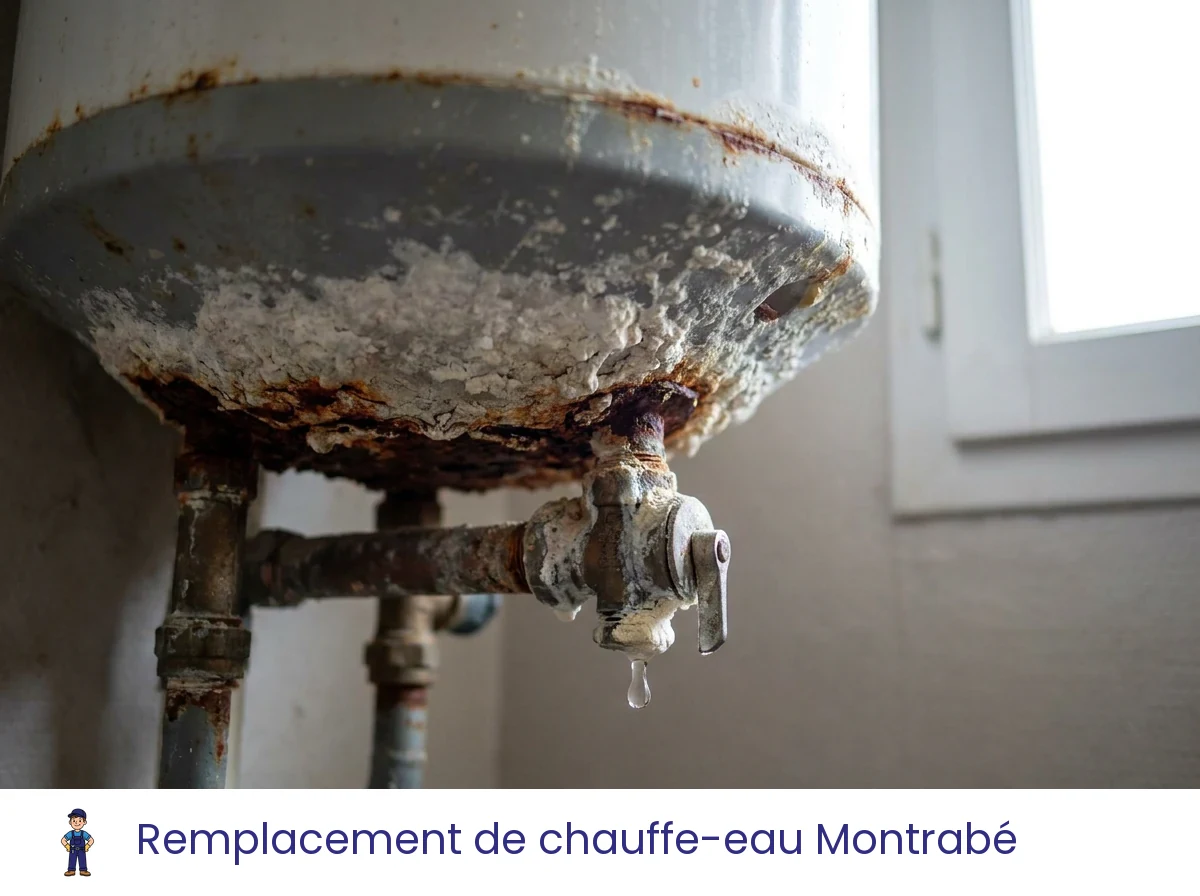 Remplacement de chauffe-eau à Montrabé