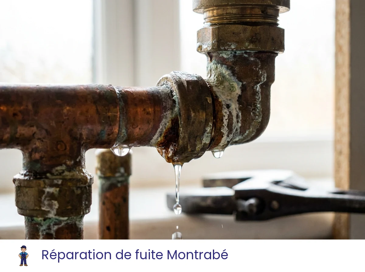 Réparation de fuite à Montrabé