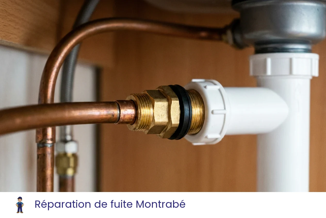 Réparation de fuite à Montrabé