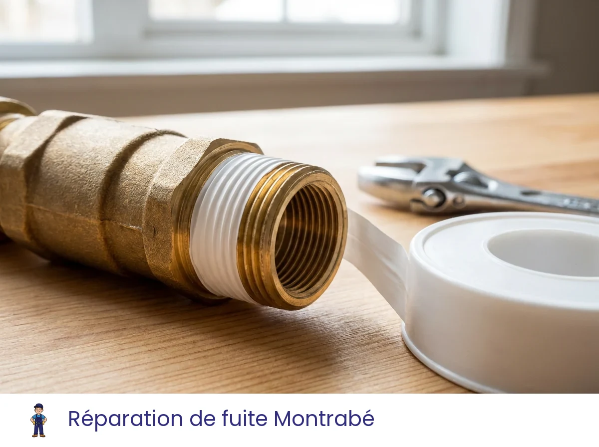 Réparation de fuite à Montrabé