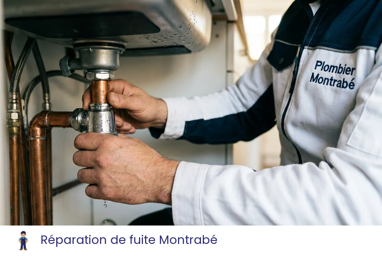 Réparation de fuite à Montrabé